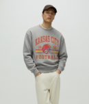 90s Style Kansas City Football Sweatshirt | Vintage Kansas City Crewneck — Football Cozy Outfits