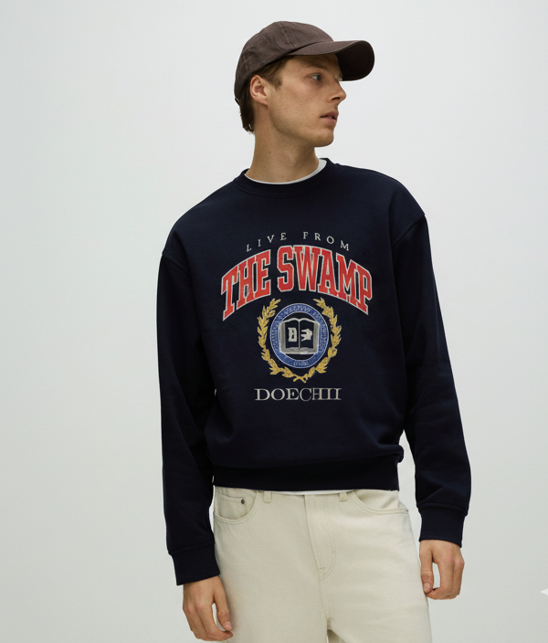 Doechii Swamp University Crewneck | Doechii Live from the Swamp Tour Sweatshirt — Doechii Tour Merch - Image 3