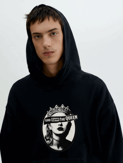 God Save The Queen Hoodie | Taylor Swift Cozy Outfits