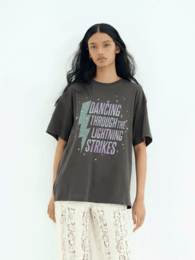 Taylor Swift Opalite Showgirl T-shirt | Dancing Through The Lightning Strikes Comfort Colors Tee