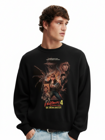 A Nightmare on Elm Street 4 The Dream Master Sweatshirt | Halloween Crewneck — Classic Horror Cozy Outfits