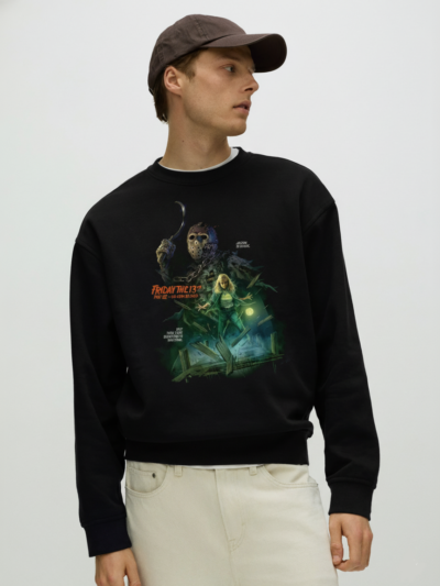 Friday the 13th part 7 Crewneck | Jason Voorhees Halloween Sweatshirt — Classic Horror Cozy Outfits