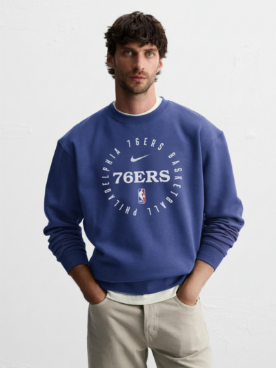 Philadelphia 76ers | Circular Logo Crewneck — Premium Basketball Sweatshirt