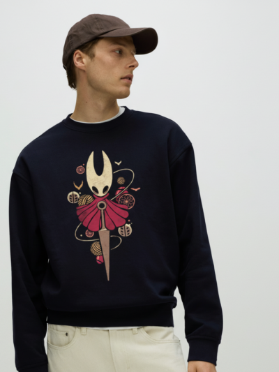 Hollow Knight Silksong | Hornet-Inspired Minimalist Art — Premium Graphic Sweatshirt