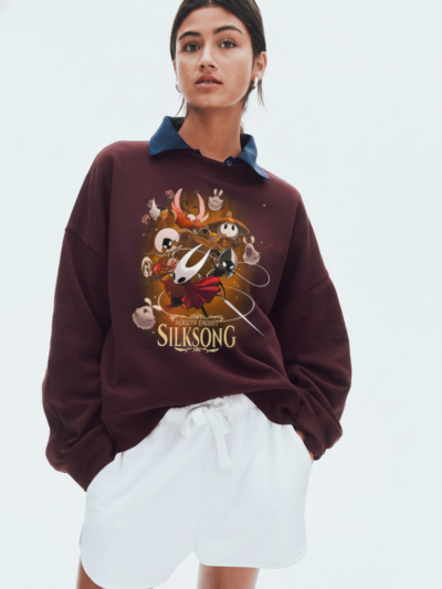 Hollow Knight Silksong | Epic Fantasy Adventure Art — Premium Graphic Sweatshirt