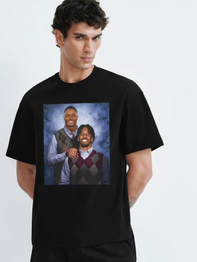 Jayden Daniels & Terry McLaurin Step Brothers T-Shirt | Funny Washington Commanders Football Tee