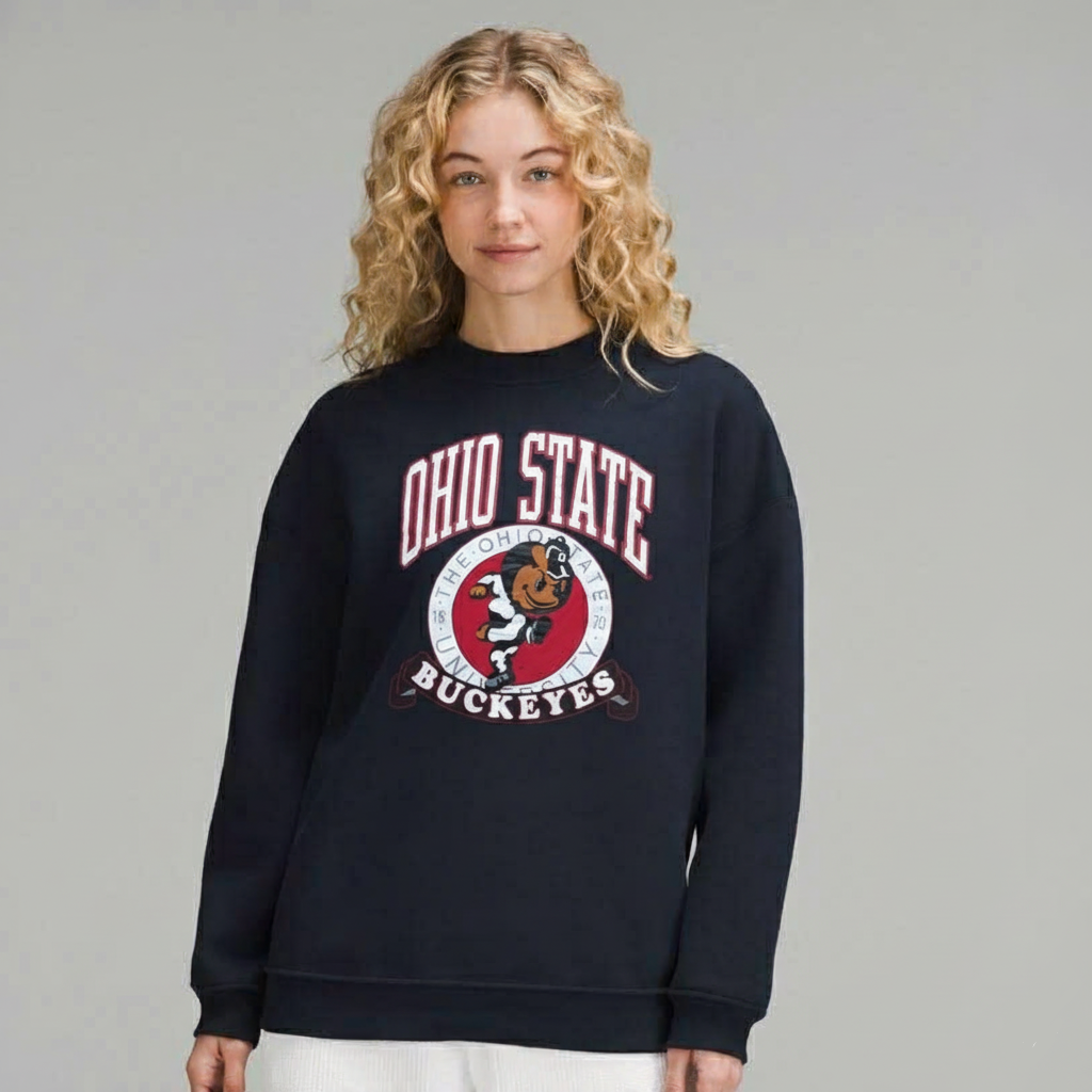 Ohio State Buckeyes Vintage Sweatshirt | Classic College Crewneck Pullover - Image 3