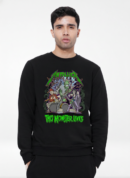 Metallica This Monster Lives | Halloween Rock Design — Crewneck Sweatshirt | Vintage Band Merch Style
