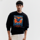 Metallica M72 World Tour Perth Australia 2025 | Tour Poster Art Design — Crewneck Sweatshirt | Vintage Heavy Metal Merch