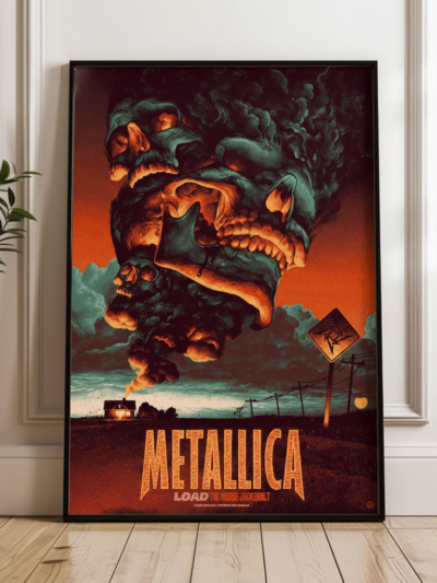 Metallica “The House Jack Built” | Load Poster Series — Premium Semi-Glossy Print | Hypetops