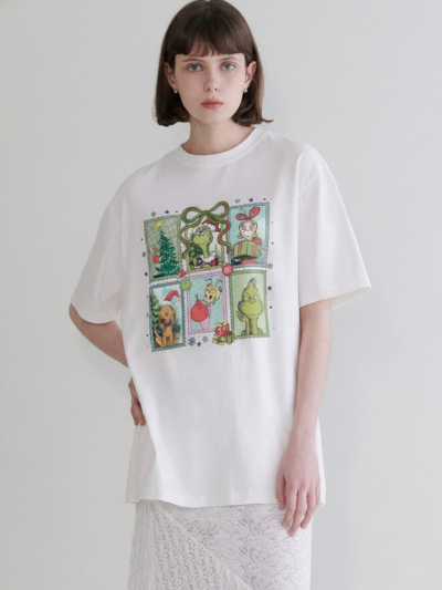 The Grinch Christmas | Character Collage Design — Comfort Colors Tee | Hypetops