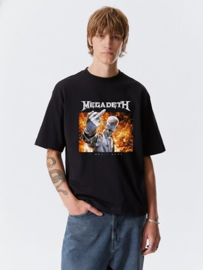 Megadeth | I Don’t Care — Skull Inferno Graphic T-Shirt