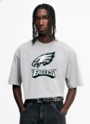 Philadelphia Eagles Bold Logo Football Graphic T-Shirt