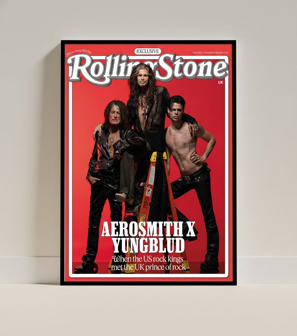 Aerosmith x Yungblud Limited Edition Poster | Rolling Stone UK Cover Art