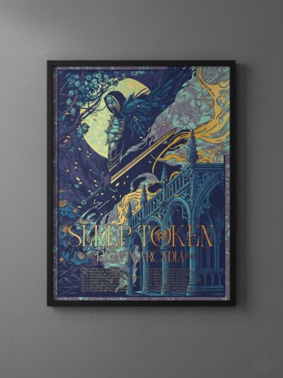 Sleep Token “Even in Arcadia” Tour Poster 2025 | U.S. Leg Limited Art Print