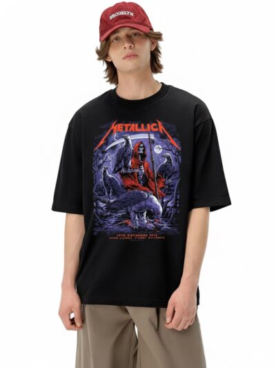 Metallica M72 World Tour Sydney 2025 T-Shirt — Reaper & Vultures Graphic Tee