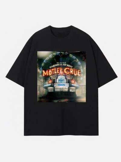 Motley Crue The Return of Carnival of Sins 2026 Tour T-Shirt | North America City Dates