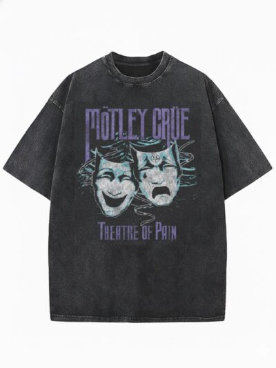 Motley Crue Theatre of Pain Comfort Colors Tee | Vintage Album Cover Shirt