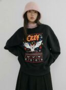 Ozzy Holiday Christmas Sweatshirt | Rock Christmas Bat Sweater | Halloween Festive Crewneck