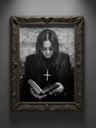 Miss Ozzy Tribute Poster | RIP Ozzy Blessed Ozzy Spiritual Rock Art Print