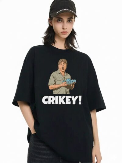 Crikey! Viral Meme T-Shirt | Trending Reaction Tee 2025