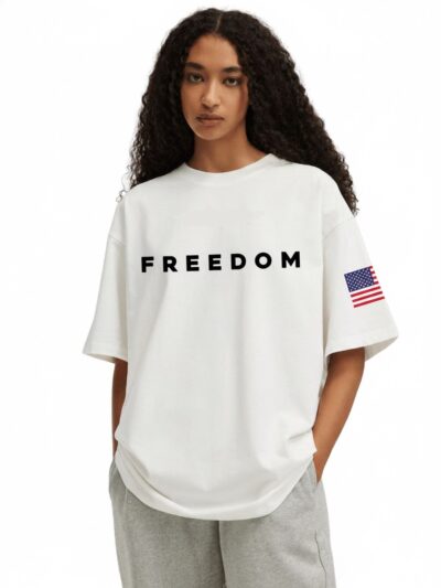 Charlie Kirk Freedom Shirt | USA Flag Turning Point USA Tee