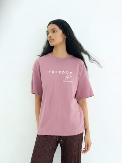 Charlie Kirk Freedom Comfort Colors Tee | Signature Freedom Shirt