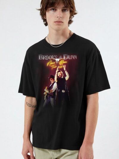 Brooks & Dunn Neon Moon Tour 2025 T-Shirt | Double-Sided Country Music Concert Tee