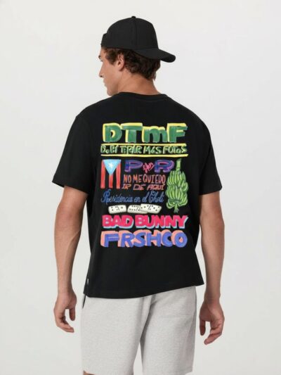 DTMF Merch – Residencia Full Tour T-Shirt | Double-Sided Bad Bunny Tour Tee