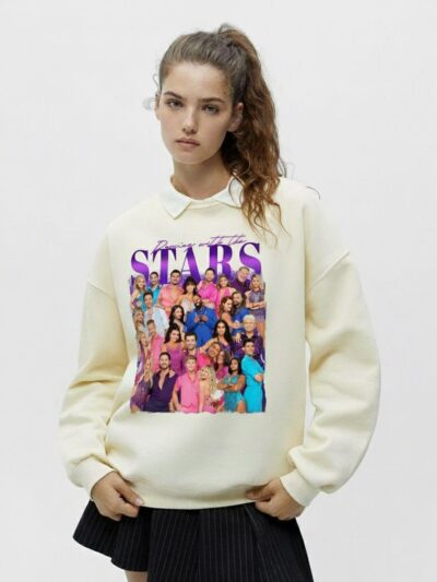 Dancing With The Stars Sweatshirt | Celebrity Dance Show Tour Merch 90s Style Crewneck