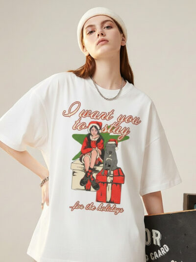 Billie Eilish “Stay For The Holidays” Shirt | Billie Christmas Gift for Fans - Graphic Tee, Hoodie, Crewneck & Tank Top