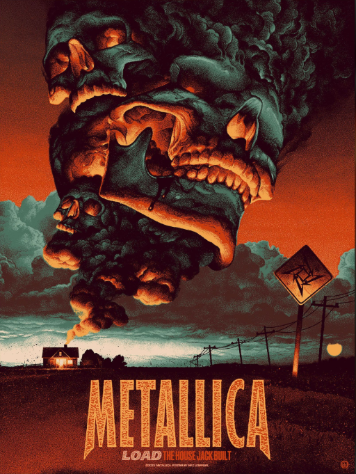 Metallica “The House Jack Built” | Load Poster Series — Premium Semi-Glossy Print | Hypetops - Image 4