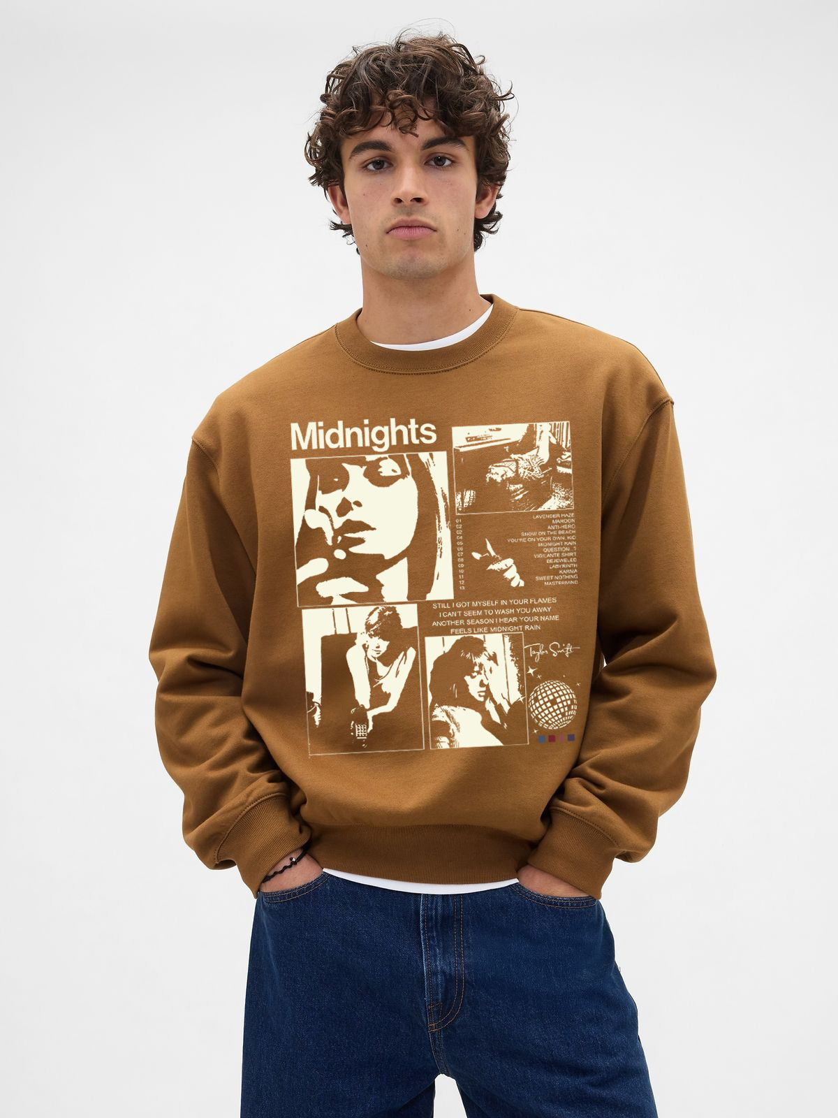Taylor Swift Midnights Vintage Shirt | Retro Album Graphic T-Shirt – Eras Tour Merch, Taylor Unique Shirt - Image 2