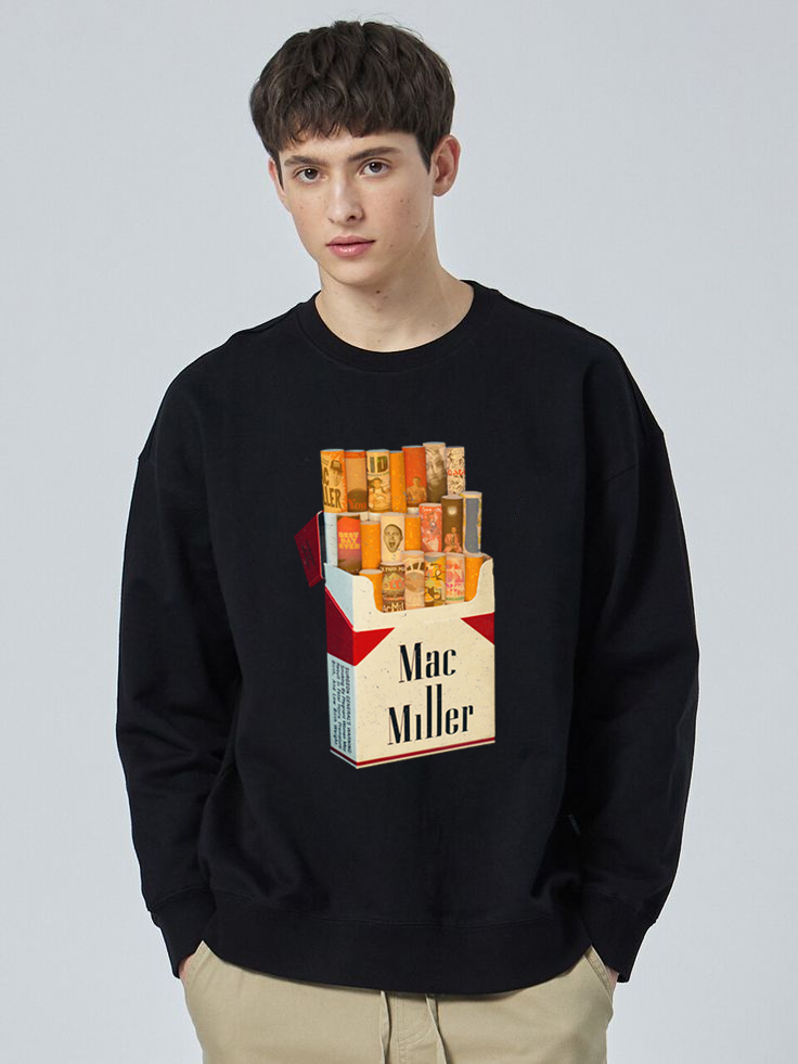 Mac Miller Pack Of Cigarettes Shirt | Mac Miller Self Care Shirt – Mac Miller Vintage T-Shirt, Sweatshirt & Hoodie