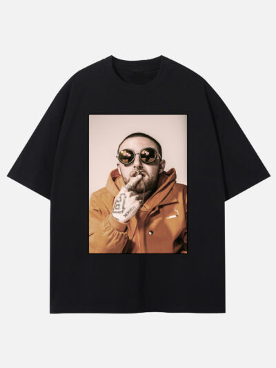 Mac Miller T-shirts | Mac Miller Photo Vintage Shirt – Mac Miller Memorabilia Sweatshirt & Hoodie
