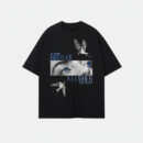 Birds of a Feather Shirt | Lyric Collage Graphic – Billie Eilish Apparel