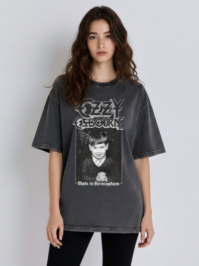 Ozzy Osbourne Made in Birmingham Shirt | Vintage Photo Graphic – Ozzy Happy Birthday Comfort Colors Tee