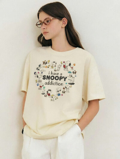 Addicted to Snoopy Shirt | Cute Snoopy Collection Tee – Snoopy Universe Apparel