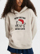Meowy Christmas Mother Fluffer Shirt | Funny Cat Xmas Tee – Cat Lover Holiday Apparel