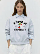Whoville University EST 1957 Christmas Shirt | Funny Grinch College Graphic Tee – Grinch Holiday Crewneck & Hoodie