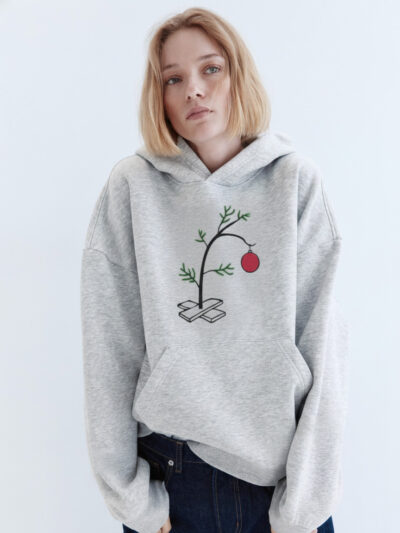 Charlie Brown Tree Shirt | Minimal Christmas Meme Tee – Charlie Brown Christmas Tree Apparel