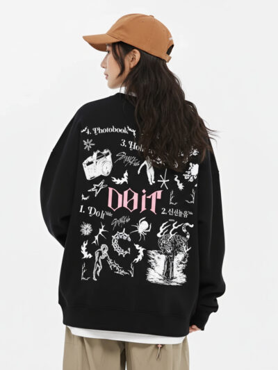 Stray Kids “Do It” Tracklist Shirt | SKZ IT TAP T-shirt – Stray Kids DomiATE World Tour Sweatshirt & Hoodie