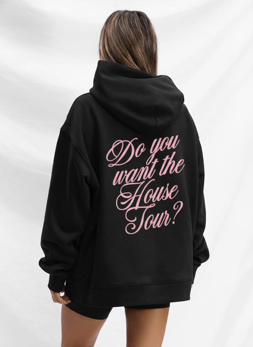 Sabrina Carpenter House Tour Shirt | Two-Sided Pink Coquette Retro Lyric Tee, Sweatshirt & Hoodie – Sabrina Merch - Image 4