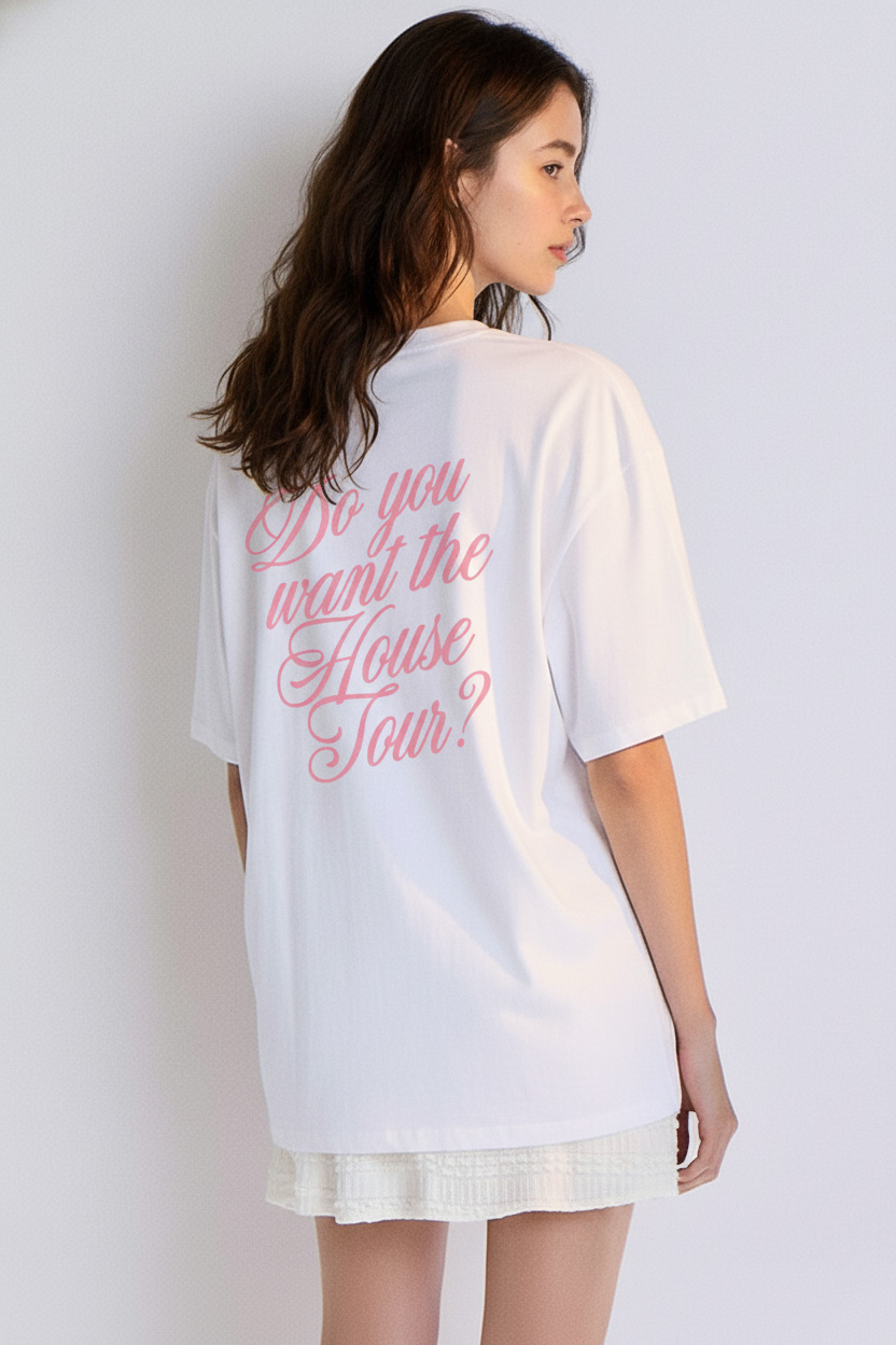 Sabrina Carpenter House Tour Shirt | Two-Sided Pink Coquette Retro Lyric Tee, Sweatshirt & Hoodie – Sabrina Merch - Image 2