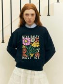 Stay Salty Melt ICE Shirt – Vintage Floral Protest Art Graphic Tee | Anti ICE Statement Shirt