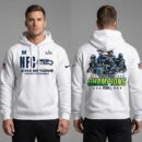 Seattle Seahawks NFC Champions Shirt | 2025 Seahawks NFC Championship Double Sided Tee