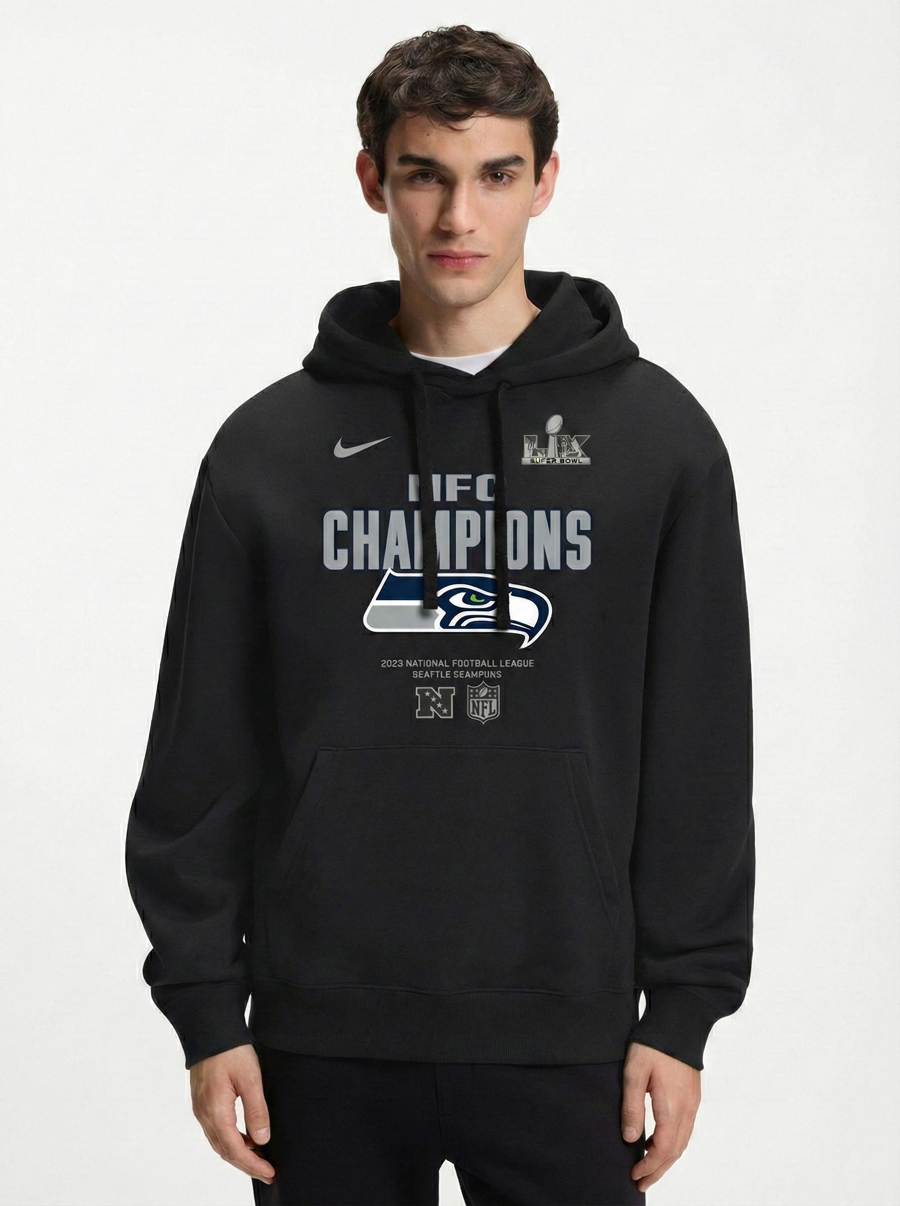 Seattle Seahawks NFC Champions Shirt | NFC West Championship Shirt – Seahawks Super Bowl Shirt - Image 3