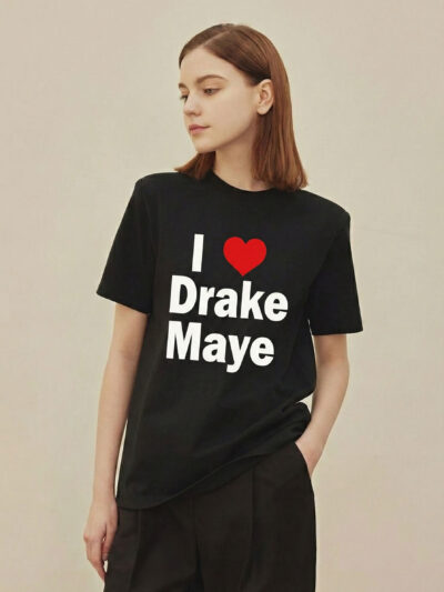 I Heart Drake Maye Shirt | Love Drake Maye Fans Tee