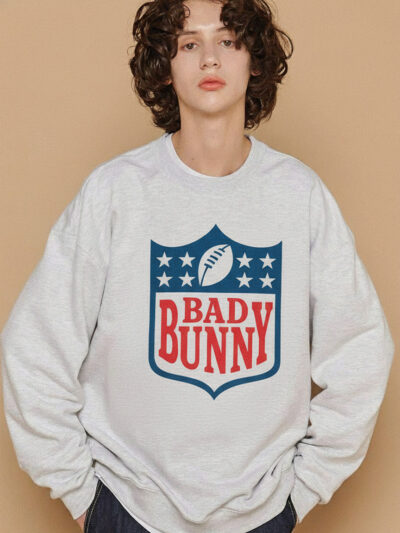 Bad Bunny Super Bowl 2026 Shirt | Bad Bunny NFL Logo Unisex T-Shirt, Sweatshirt & Hoodie