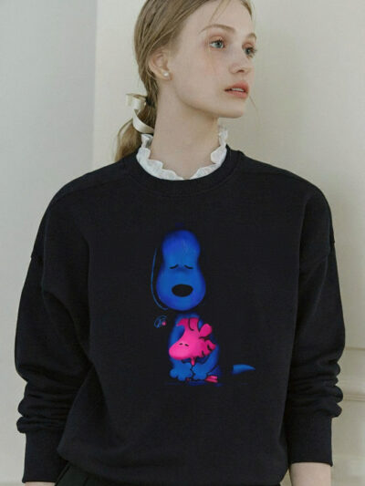 Snoopy x TV Girl Shirt | Snoopy Who Really Cares Shirt – Peanuts Sad Girl Aesthetic T-Shirt, Sweatshirt & Hoodie